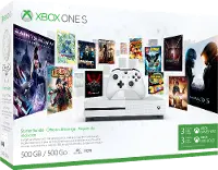 XB1 MIC ZQ9342 Xbox One S Starter Bundle (500GB)