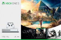 XB1 MIC 234226 Assassin's Creed Origins 1TB Xbox One S Bundle - White