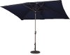 6.5' x 10' Navy Blue Patio Umbrella-3