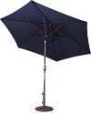 9' Navy Blue Patio Umbrella-3