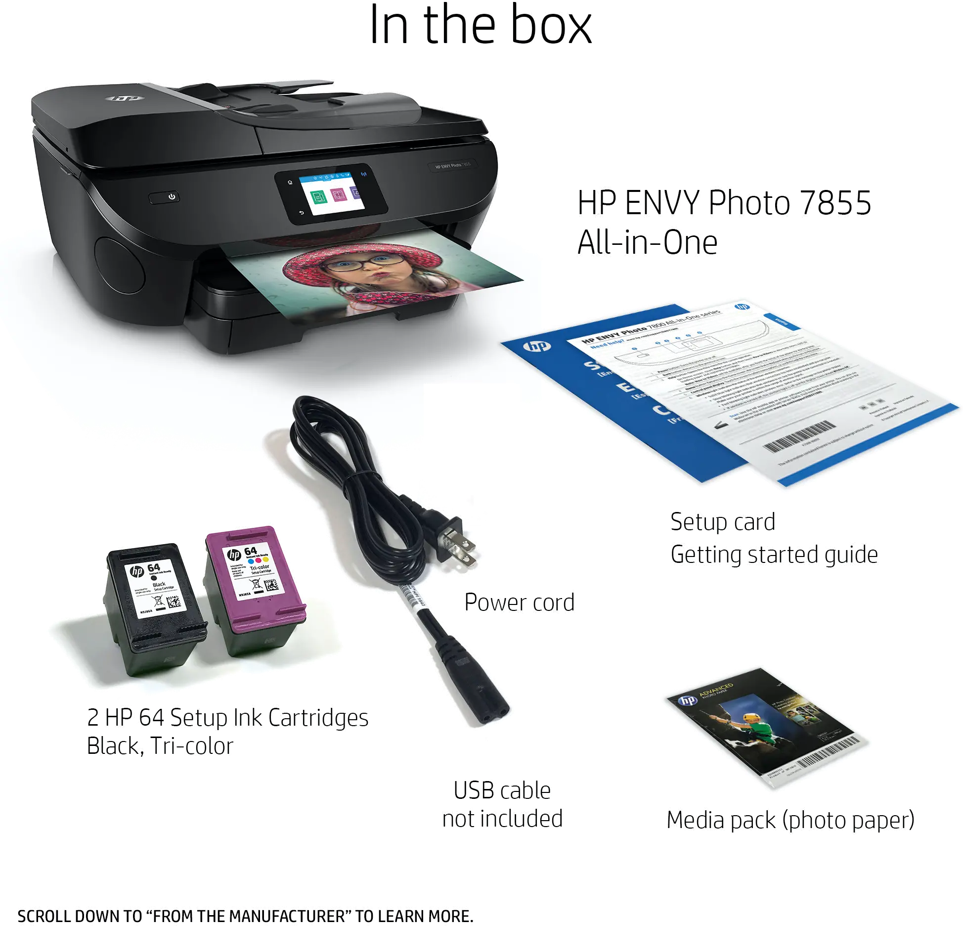 HP ENVY 7855 HP Envy Photo 7855 All-In-One Instant Ink Ready Printer-4