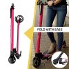Swagtron White Swagger Carbon Fiber Electric Scooter-5