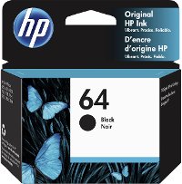 HP 64 Original Black Ink Cartridge