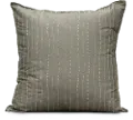 Smoke Euro Sham with Mini Flange - Taylor