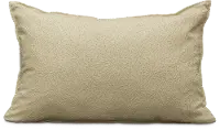 Ivory King Sham with Mini Flange - Fairmont