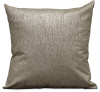 Bronze and Black Feather Blend Throw Pillow - Richford