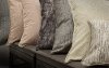 22 Inch Gray Feather Blend Throw Pillow - Holy Cow-2