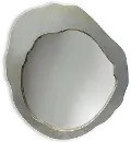 Aluminum Beveled Wall Mirror