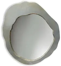 Aluminum Beveled Wall Mirror