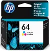 HP N9J89AN#140 HP Original 64 Tri-Color Ink Cartridge