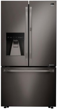 LSFXC2476D LG STUDIO French Door Counter Depth Smart Refrigerator with Door-in-Door - 23.5 cu. ft., 36 inch Black Stainless Steel