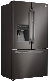 LSFXC2476D LG STUDIO French Door Counter Depth Smart Refrigerator with Door-in-Door - 23.5 cu. ft., 36 inch Black Stainless Steel-2