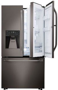 LSFXC2476D LG STUDIO French Door Counter Depth Smart Refrigerator with Door-in-Door - 23.5 cu. ft., 36 inch Black Stainless Steel-5