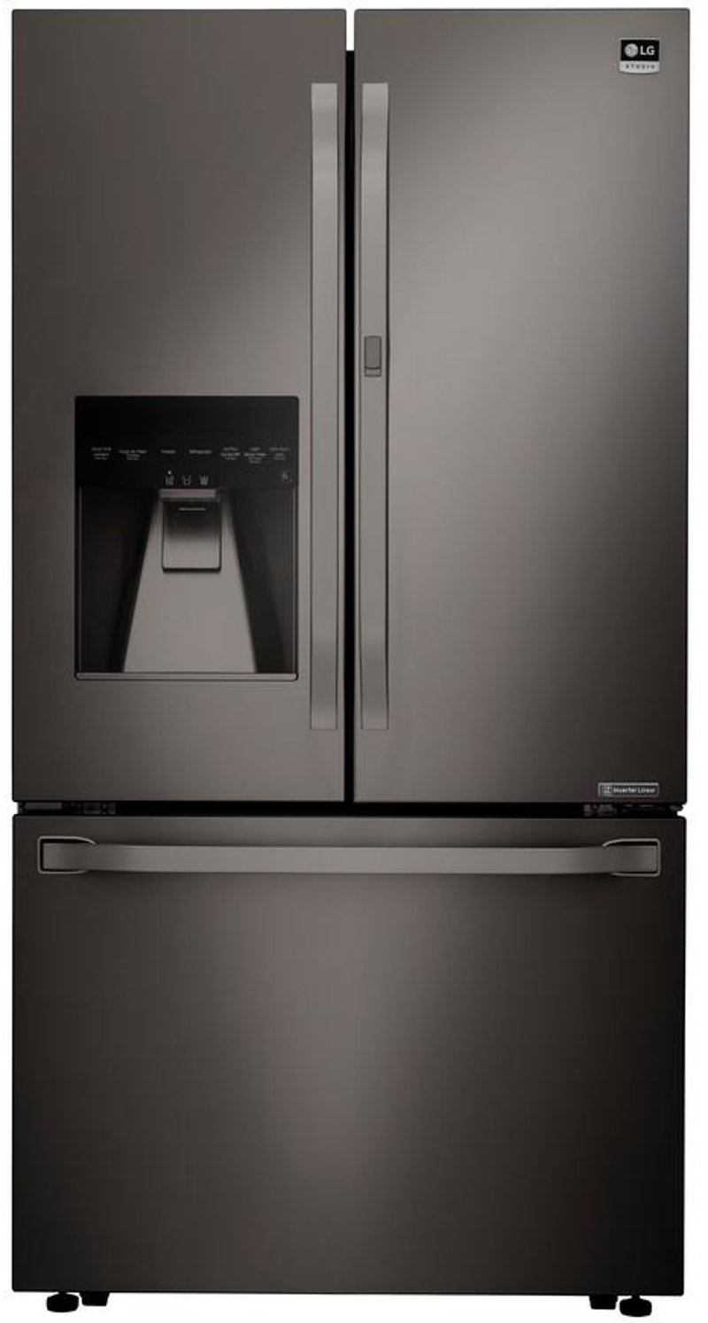 Lg Studio French Door Refrigerator 36 Inch Black Stainless Steel Lg Studio French Door Refrigerator 36 Inch Black Stainless Steel Rc Willey Furniture
