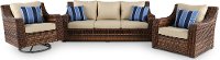 3 Piece Linen Outdoor Patio Set - Tortola