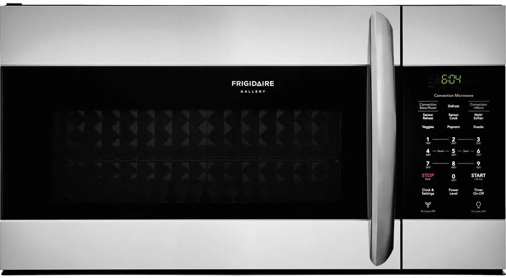 FGMV155CTF Frigidaire Gallery Over the Range Convection Microwave - 1.5 cu. ft. Smudge-Proof Stainless Steel-1