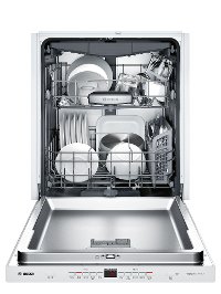 SHPM65W52N Bosch 500 Series Dishwasher with InfoLight - 24 Inch White-2