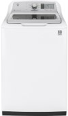 GTW750CSLWS GE Top Load Washer with Stainless Steel Basket - 5.0 Cu. Ft. White-1
