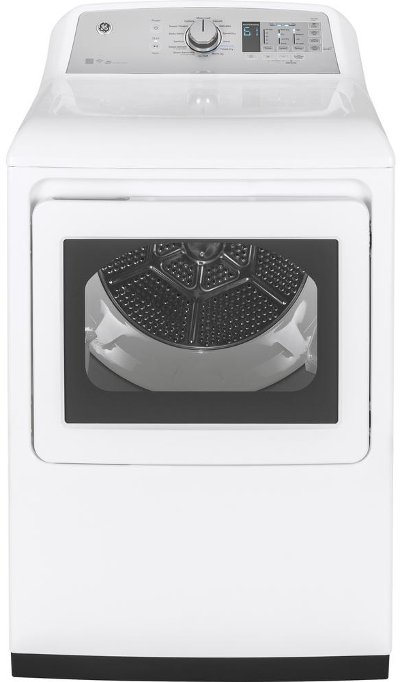 GTD75ECSLWS GE Electric Dryer WiFi Enabled - 7.4 cu. ft. White