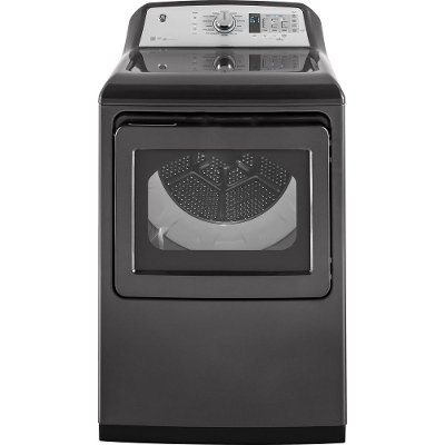 GTD75ECPLDG GE Electric Dryer - 7.4 cu. ft. Diamond Gray