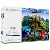 XB1 MIC ZQ9288 Microsoft Minecraft Adventure Bundle - XBOX One S