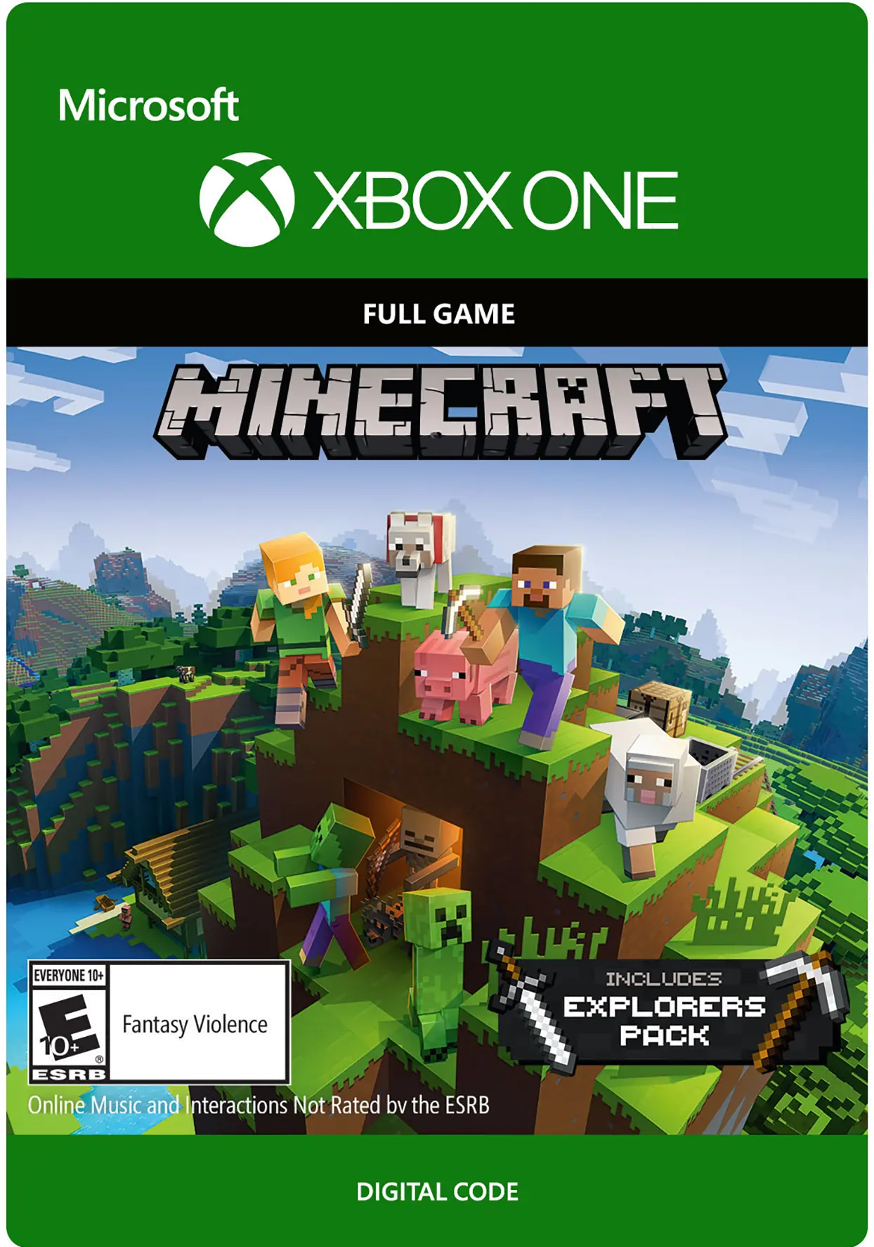 XB1 MIC 44Z078 Minecraft Explore Platinum - Xbox One-2