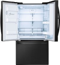 LFXS28566M LG 27.7 cu. ft. French Door-in-Door Smart Refrigerator - 36 Inch Matte Black Stainless Steel-3