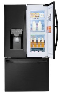 LFXS28566M LG 27.7 cu. ft. French Door-in-Door Smart Refrigerator - 36 Inch Matte Black Stainless Steel-4