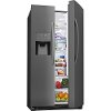 FGSC2335TD Frigidaire Gallery 36 Inch Counter-Depth Side-by-Side Refrigerator - Black Stainless Steel-3
