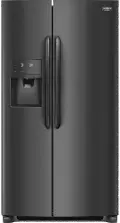 FGSC2335TD Frigidaire Gallery Counter Depth Side by Side Refrigerator - 22.1 cu. ft., 36 Inch Black Stainless Steel