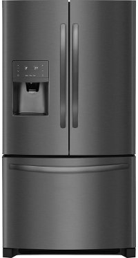 FFHD2250TD Frigidaire Counter Depth French Door Refrigerator - 21.7 cu. ft., 36 Inch Black Stainless Steel