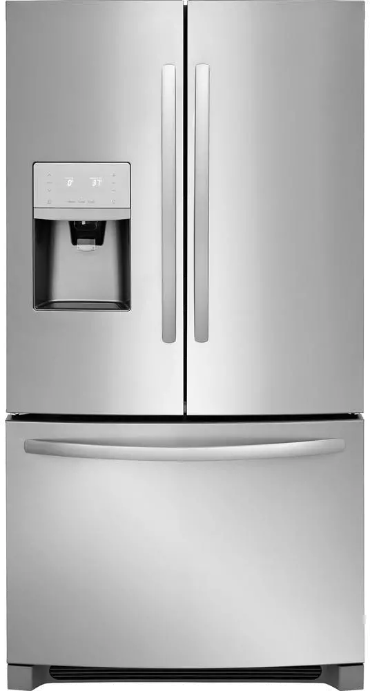 FFHD2250TS Frigidaire 21.7 cu ft French Door Refrigerator - Counter Depth Stainless Steel-1