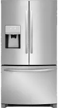 FFHD2250TS Frigidaire 21.7 cu ft French Door Refrigerator - Counter Depth Stainless Steel