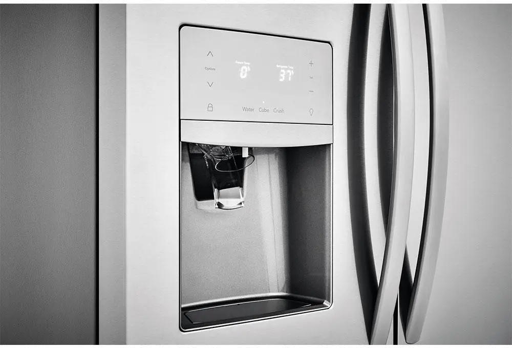 FFHD2250TS Frigidaire 21.7 cu ft French Door Refrigerator - Counter Depth Stainless Steel-4