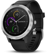 010-01769-01 Garmin Vivoactive 3 Fitness Band Smart Watch Black