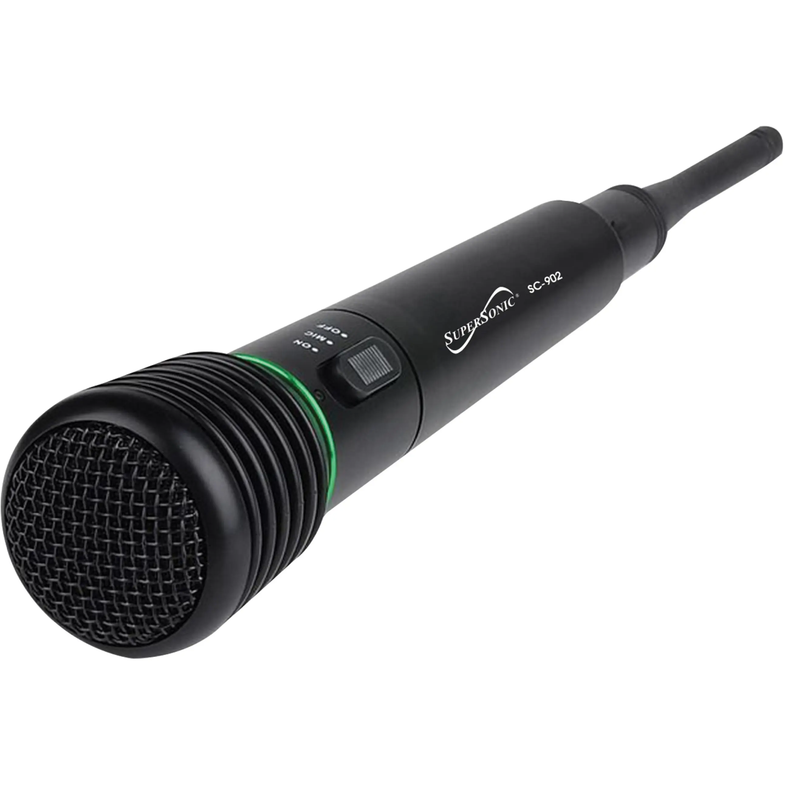 SC-902/BLACK 2 in 1 Wireless/Wired Professional Microphone-2