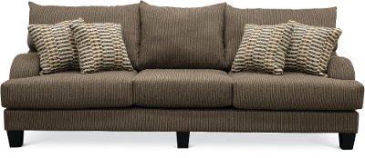 Contemporary Dark Gray Sofa - Laguna