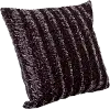 Clearance Silver Screen Throw Pillow with Dublin Pewter On Reverse