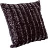 Silver Screen Throw Pillow with Dublin Pewter On Reverse