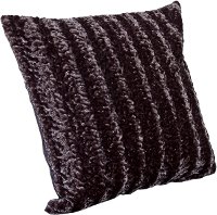 Silver Screen Throw Pillow with Dublin Pewter On Reverse