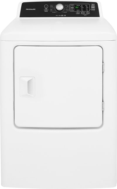 FFRE4120SW Frigidaire Electric Dryer - 6.7 Cu. Ft. White