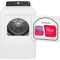 FFRG4120SW Frigidaire Gas Dryer - 6.7 Cu. Ft. White-2