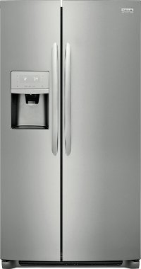DGHX2355TF Frigidaire 33 Inch Side-by-Side Refrigerator - Stainless Steel