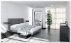 Gray Upholstered Queen Size Platform Foundation - Reflexx-4