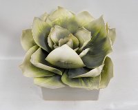 13 Inch Gray Floral Arrangement