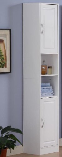 76422 White Tower Storage with 2 Doors