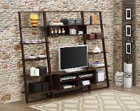 89801 Cappuccino Brown Entertainment Center - Arlington