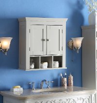 90620 Vanilla 2 Door Wall Cabinet - Rancho