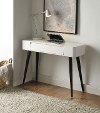 Black and White Glossy Desk - Phoebe