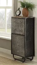 2 Door Industrial Bookcase - Locker